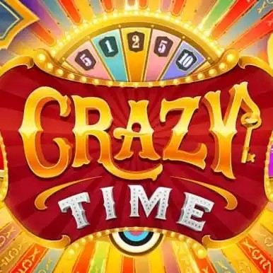 Crazy Time logo by Evolution at Lex Casino